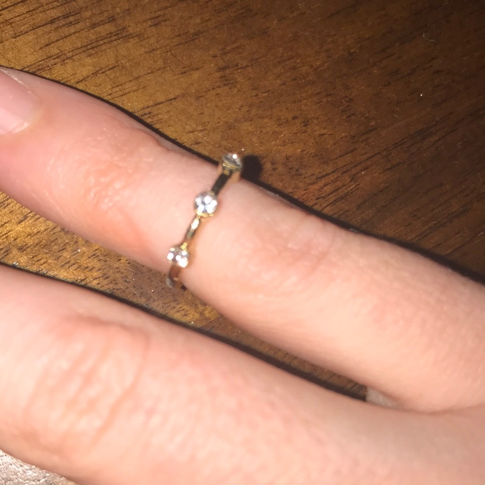 Sz 2 small ring 14 it gold plated new!!